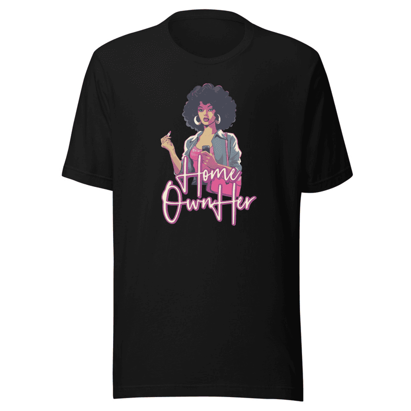 Home OwnHER (Lightskin) - Unisex Short Sleeve Tee